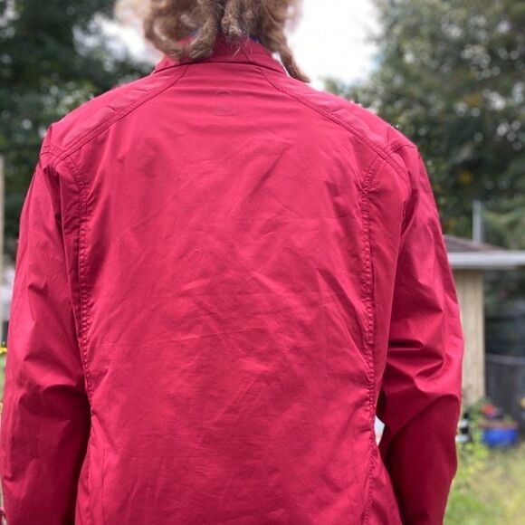 Red sierra design windbreaker jacket L - Picture 4 of 4